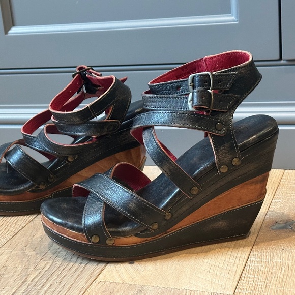 BED|STU Juliana Wedge Heel - Picture 1 of 3